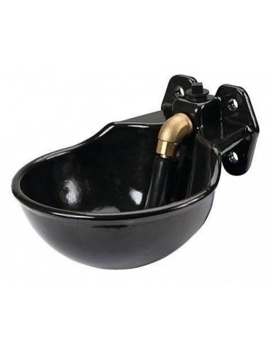 Abbeveratoio smaltato nero automatico
