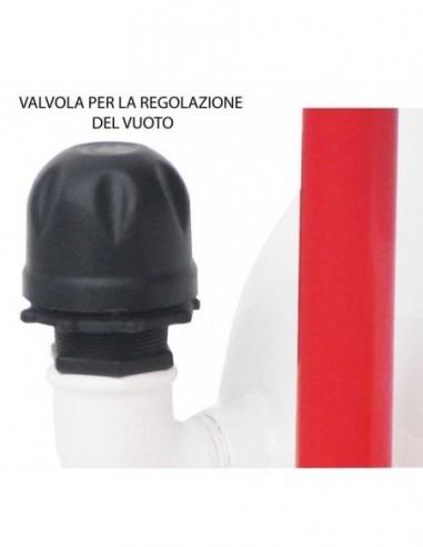 valvola vuoto e mungitrice capre quattro gruppi mungitura