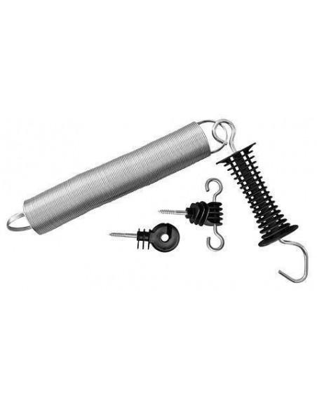 Isolatore cancello a molla per recinti elettrici