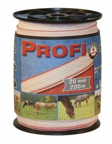 nastro tricond profi per recinti elettrici 2 cm