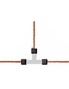 Connettore T Litzclip recinti elettrici 3 mm
