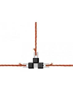 Connettore T Litzclip recinti elettrici 3 mm 2