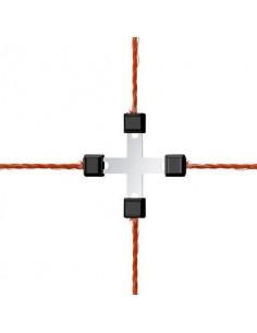 Connettore X Litzclip recinti elettrici 3 mm