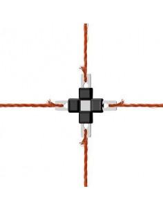 Connettore X Litzclip recinti elettrici 3 mm 2