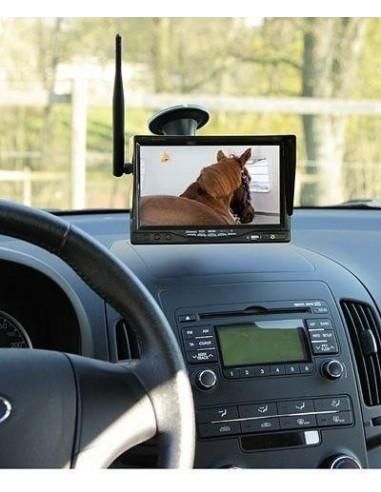 confezione set telecamera cavalli trailer