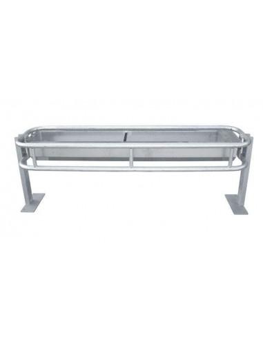 Frone e abbeveratoio per mucche automatico ribaltabile 2mt