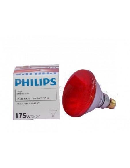 Lampada Philips 175 W a raggi infrarossi da riscaldamento