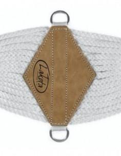 Sottopancia  per cavallo monta western rinforzo in pelle 2