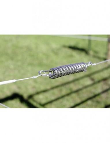 Molla flessibile in esercizio e elettrificatore