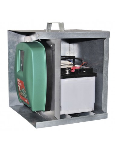 Cassetta per elettrificatore e batteria