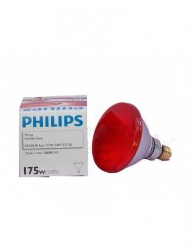 Lampada Philips 175 W a raggi infrarossi da riscaldamento