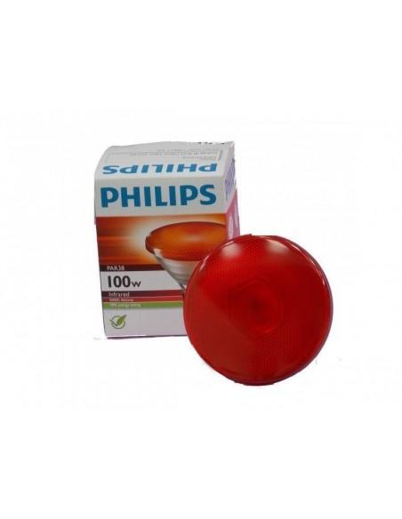 Lampada Philips 100 W a raggi infrarossi