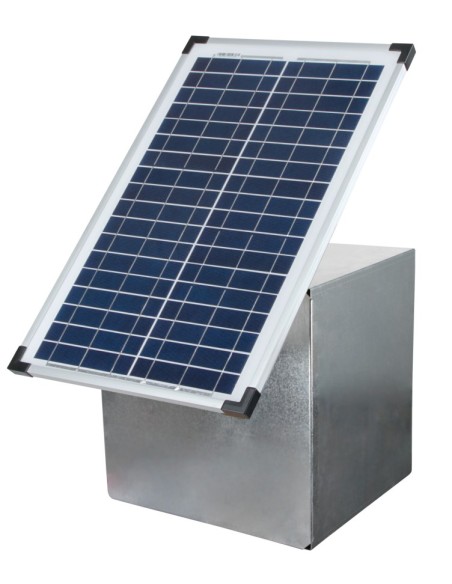 Pannello solare 25 Watt per recinzioni elettrificate | Attrezzature zootecniche FDA