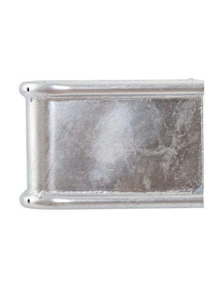 Mangiatoia rettangolare in acciaio zincato per cavalli e mucche | Attrezzature zootecniche FDA