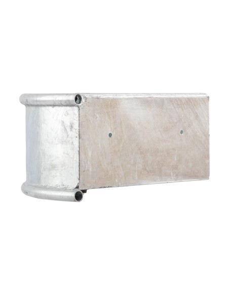 Mangiatoia angolare in acciaio zincato per scuderie e stalle | Attrezzature zootecniche FDA