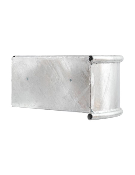 Mangiatoia angolare in acciaio zincato per scuderie e stalle | Attrezzature zootecniche FDA