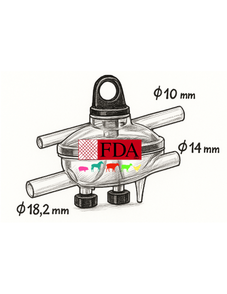 Collettore per capre o pecore