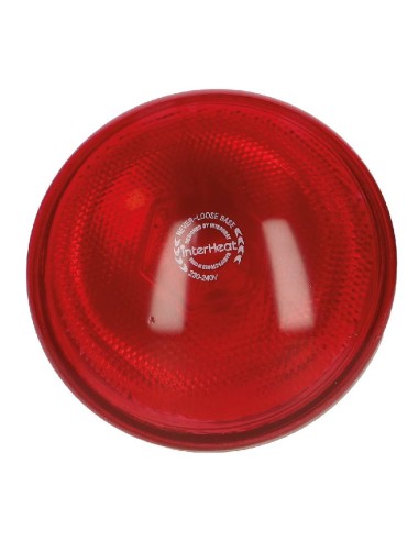 Lampada riscaldante per animali Interheat PAR 100w vetro pressato