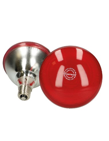Lampada riscaldante per animali Interheat PAR 100w E27 doppia