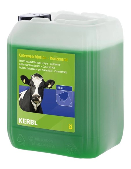 Lozione detergente concentrato per capezzoli bovini