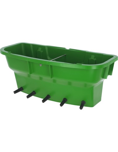 Abbeveratoio multiplo per vitelli  5 posti, robusto e facile da pulire