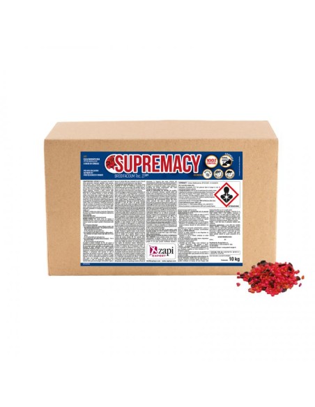 Topicida Supremacy in cereali a base di Brodifacoum