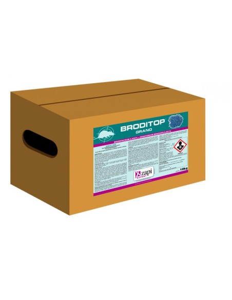Broditop Grano – Esca Rodenticida Professionale a base di Brodifacoum
