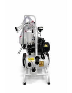 Mungitrice per pecora e capra M71PB a 2 gruppi con pompa a bagno d’olio – vista laterale 2