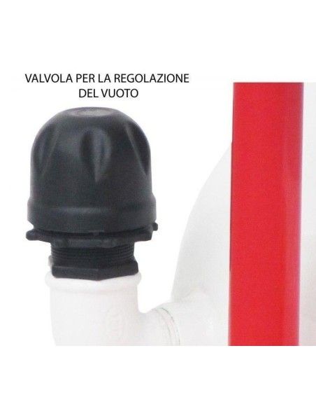 Valvola per regolazione del vuoto