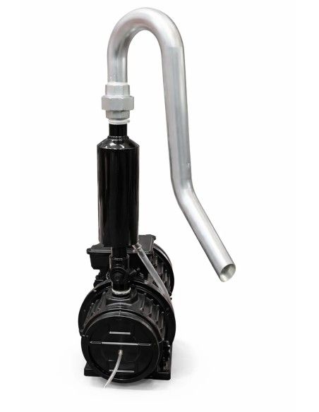 Motore Elettrico con Pompa del Vuoto ad Olio FACM20701 400 l/min 220V 1,10 kW vista frontale