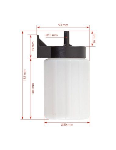 Serbatoio olio di scarico per pompe del vuoto