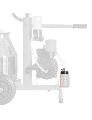 Serbatoio olio di scarico per pompe del vuoto