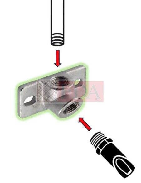 supporto per abbeveratoio tipo pesante | Attrezzature zootecniche FDA