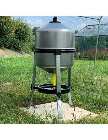 Abbeveratoio automatico zincato per galline e polli | Attrezzature zootecniche FDA
