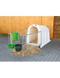 Capanna per Vitelli - CalfHouse PE UV+ con recinzione leggera