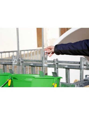 La CalfHouse Premium XXL con recinto è una soluzione di fascia alta per allevamenti moderni che vogliono gestire i vitelli in gr