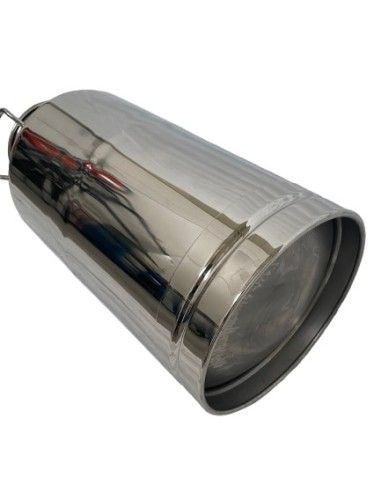 Secchio in acciaio inox 40 lt senza manico | Attrezzature zootecniche FDA