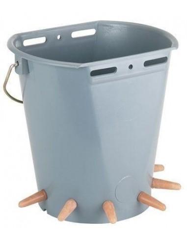 Secchio poppatoio a 6 posti adatto agnelli e capretti