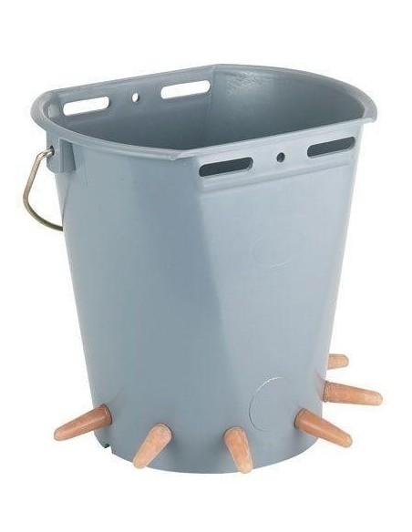 Secchio poppatoio a 6 posti adatto agnelli e capretti