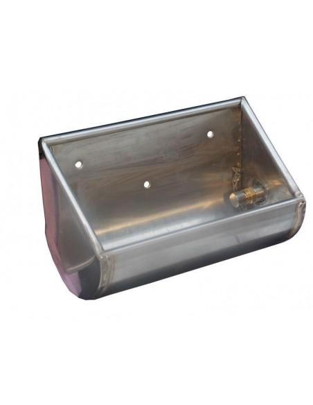 Abbeveratoio a vaschetta antispreco acciaio inox aisi 304