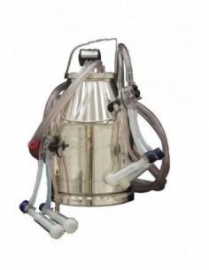 Secchio mungitore in acciaio inox per capra o pecora