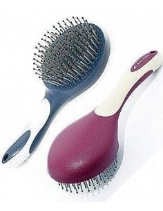Spazzola Lami-cell in gomma morbida per coda e criniera