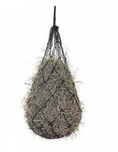 Rete per fieno in nylon lunghezza circa 95 cm chiusura finale con anello in ferro