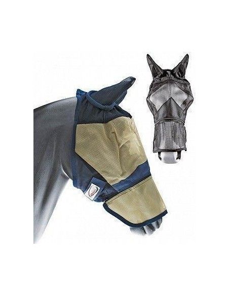 Maschera Antimosche Per Cavalli - Protezione Leggera Con Rete Per Occhi E Orecchie - Foto 4
