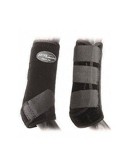 Stinchiere anteriori in neoprene con chiusure in velcro
