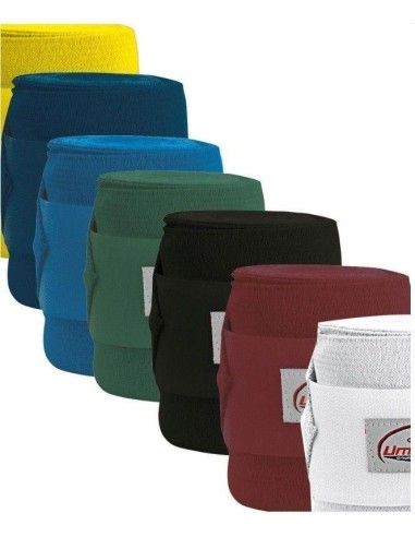 Set 4 Fasce da lavoro in pile elasticizzato con chiusura in velcro