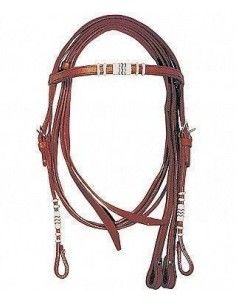 Briglie western completa di redini