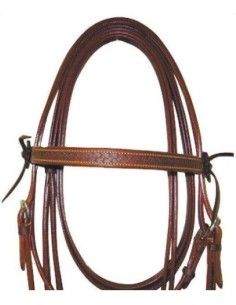 Briglia western dritta completa di redini 2